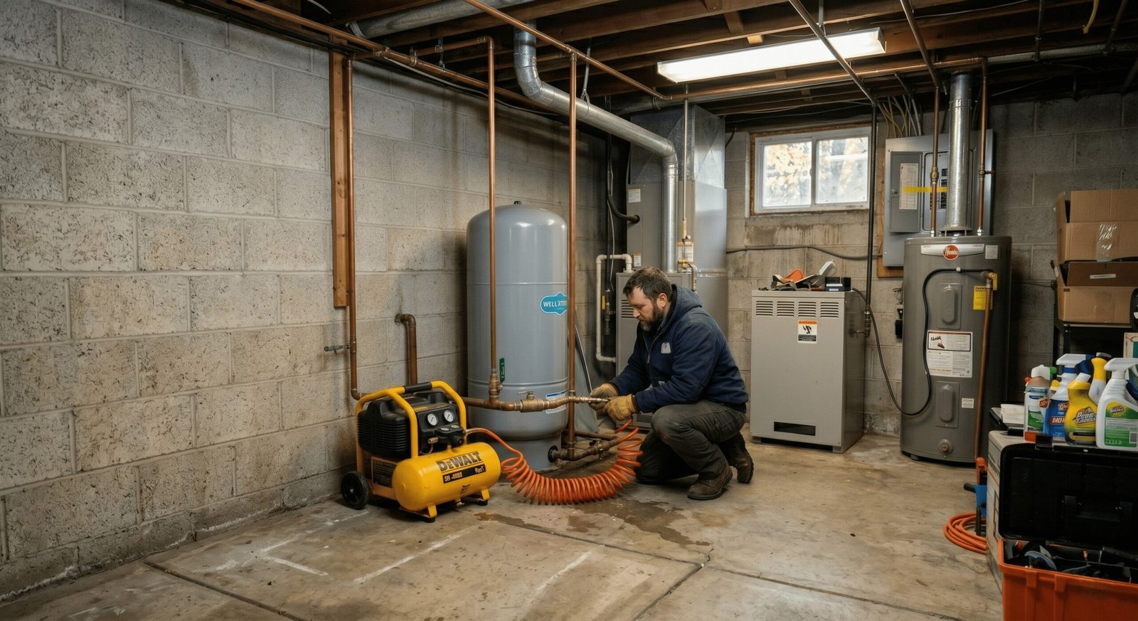Sewage backup cleanup by an emergency plumber in Coeur d'Alene ID