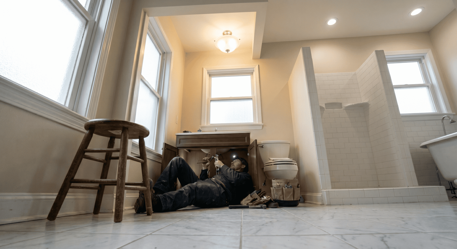 Tankless water heater installation by a licensed plumber in Coeur d'Alene ID